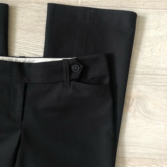 Ann Taylor LOFT Marisa Lightweight Black Trousers Dress Pants - Picture 2 of 16